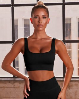 Push Up Running Seamless Sports Bra