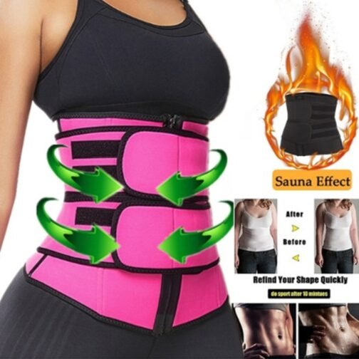 Shaperwear Waist Trainer Neoprene Sauna Belt for Women Weight Loss Cincher Body Shaper Tummy Control Strap Slimming Fitness Belt - Image 2